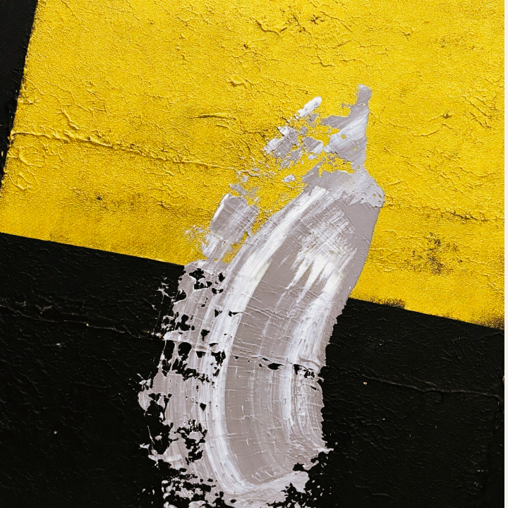 Echoes of Realization - Black Back ( 24" x 36" )