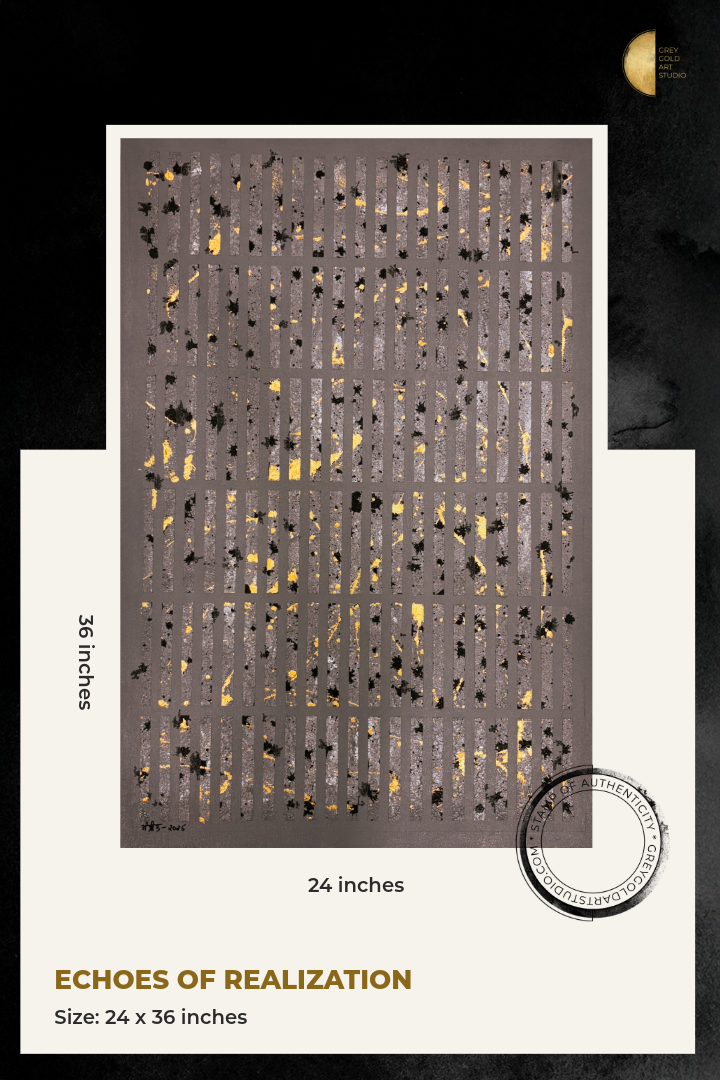 The Pattern Of Awakening ( 24'' x 36'' )