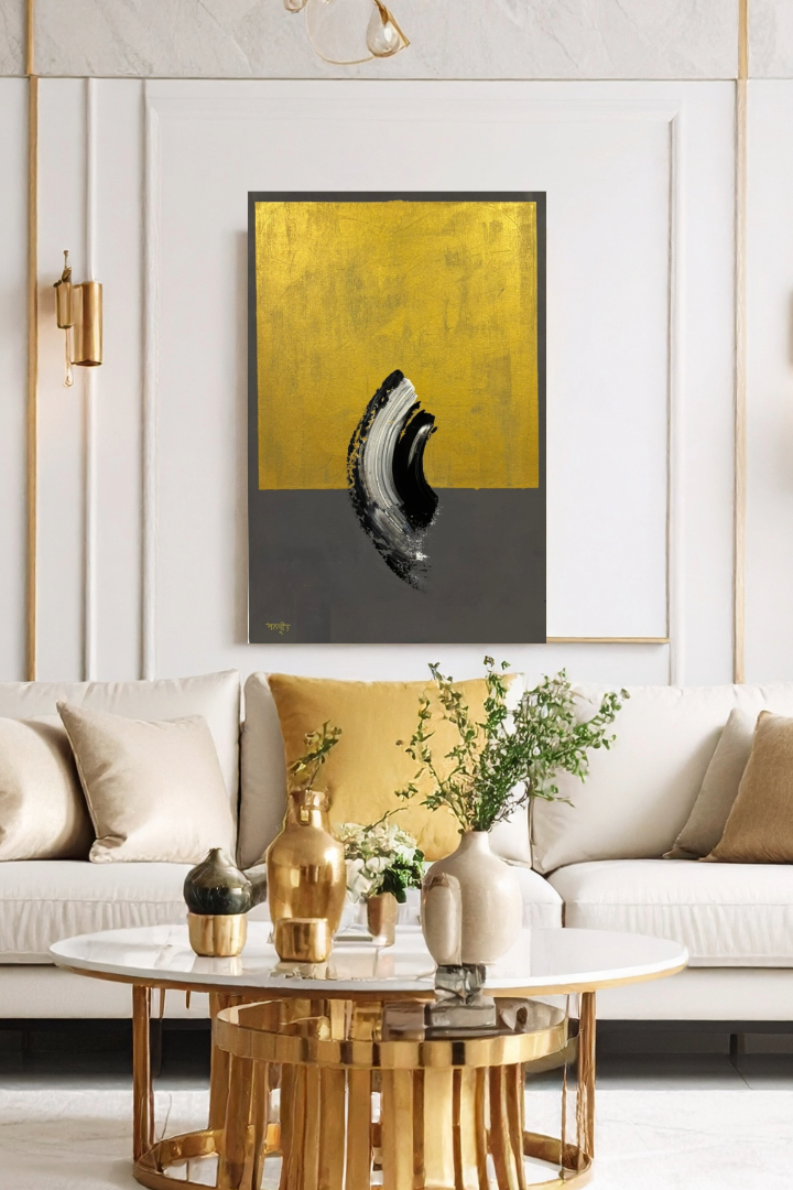 Echoes of Realization - Grey Back ( 24" x 36" )