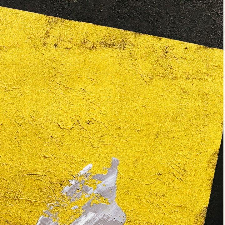 Echoes of Realization - Black Back ( 24" x 36" )