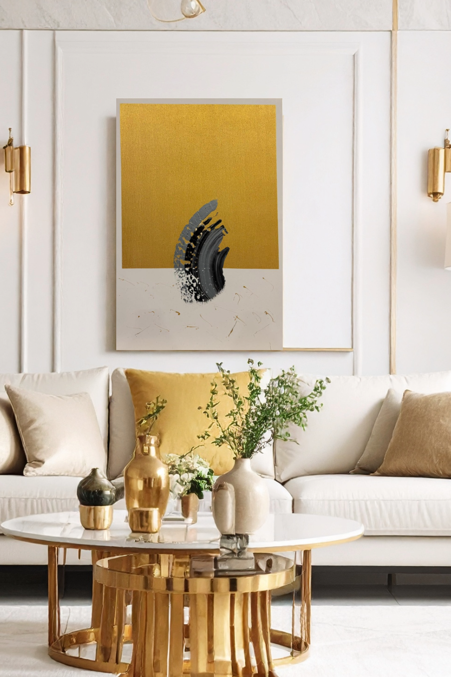 Echoes of Realization - White Back ( 24" x 36" )