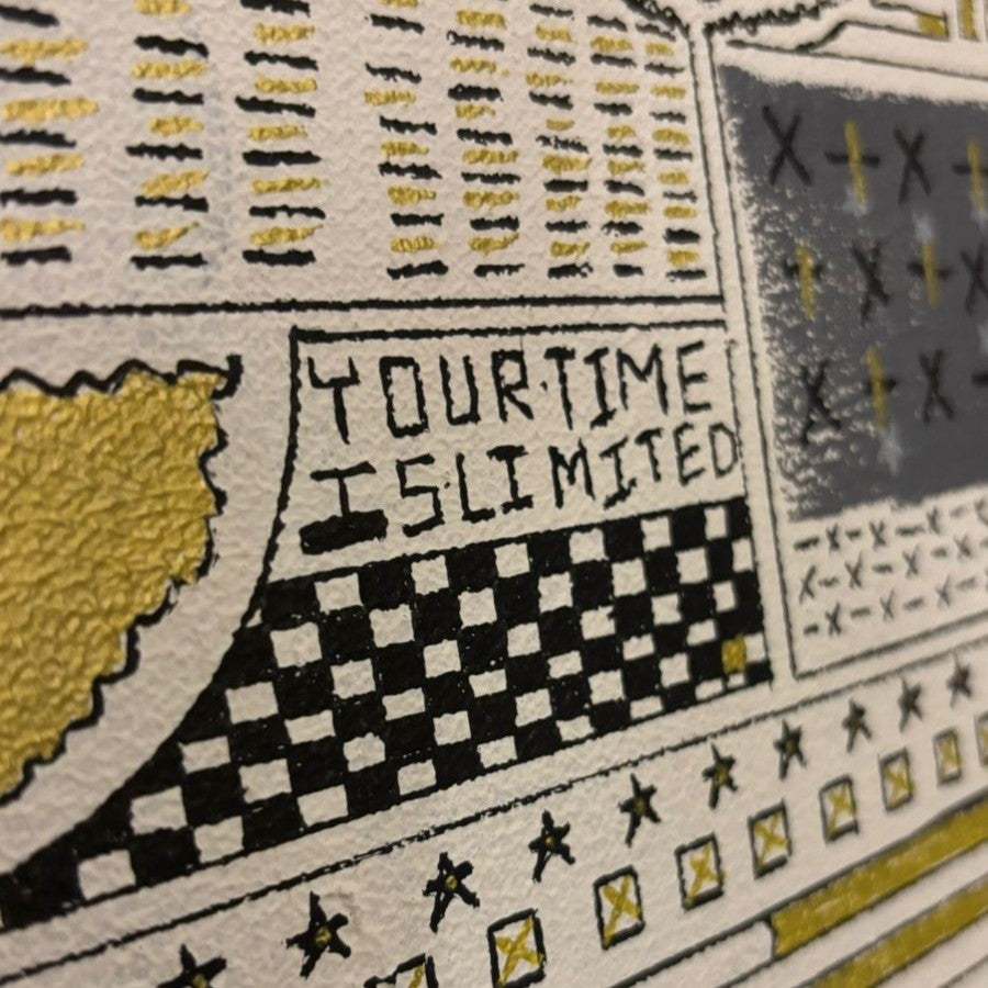 THE MAZE !!! 1 ( 24'' x 36'' )