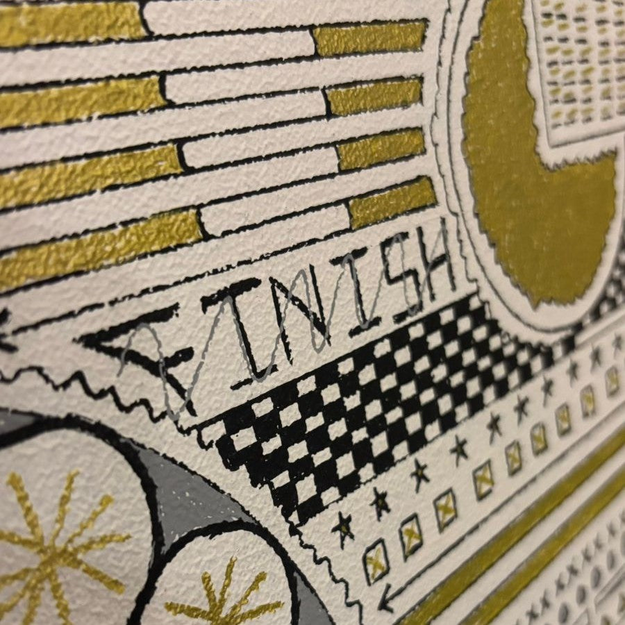 THE MAZE !!! 1 ( 24'' x 36'' )