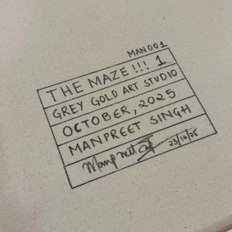 THE MAZE !!! 1 ( 24'' x 36'' )